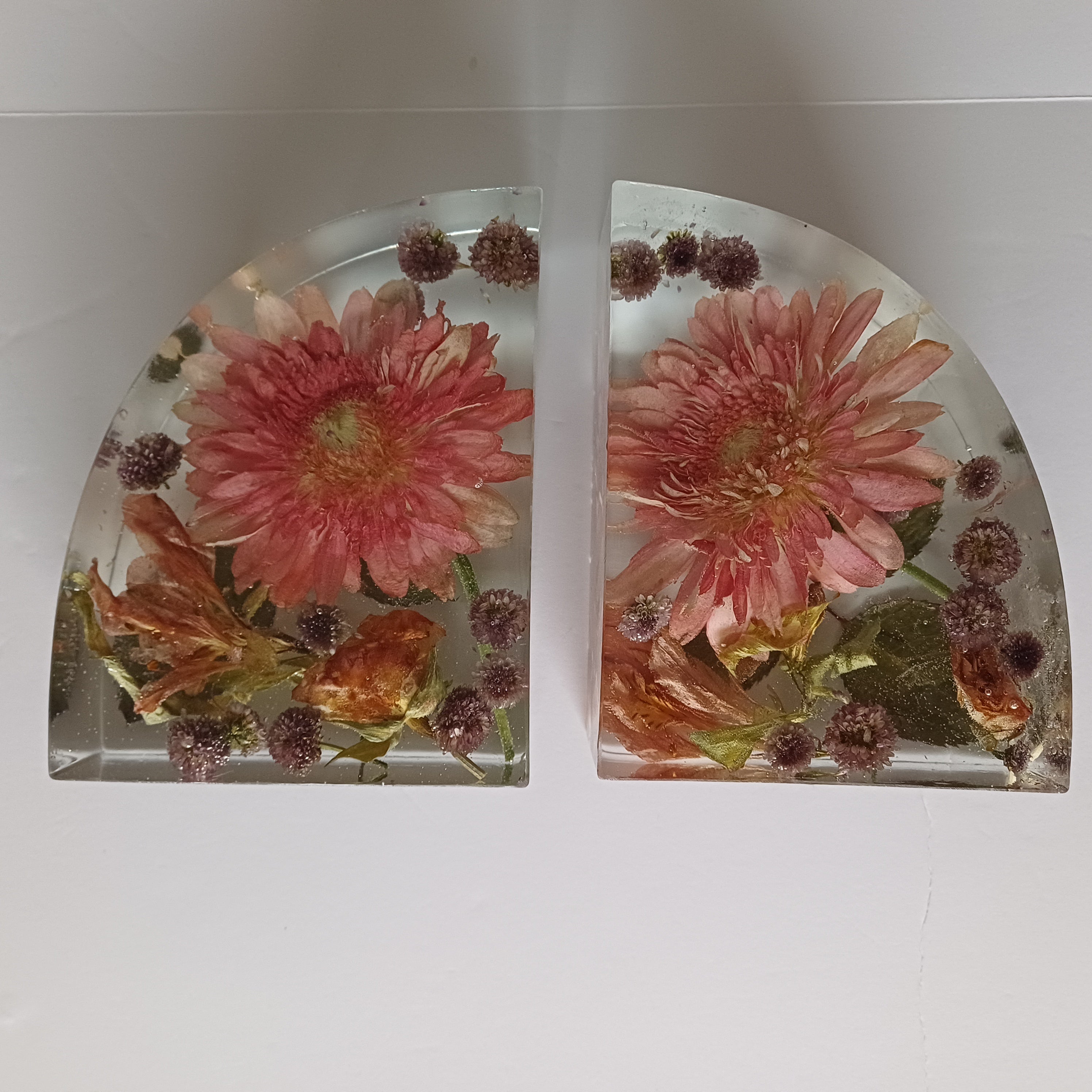 2 Bookends from Your Bouquet