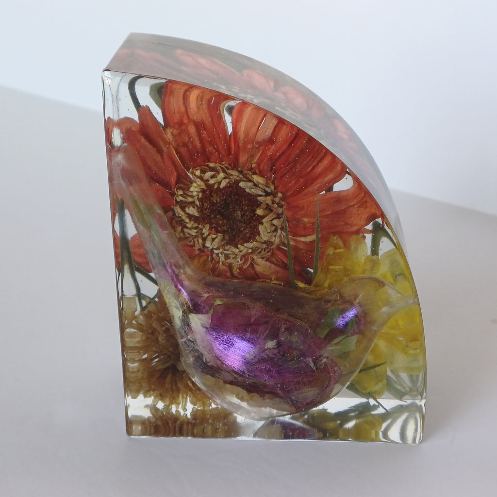 Wedding Bouquet Preservation Bookends, Ready to Ship, Set of 2
