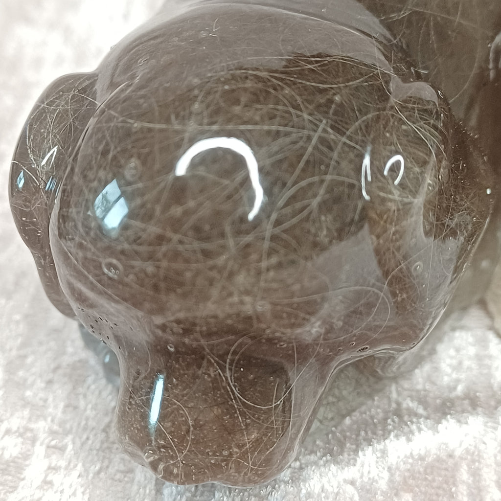 Custom Dog Hair Memorial Figurine