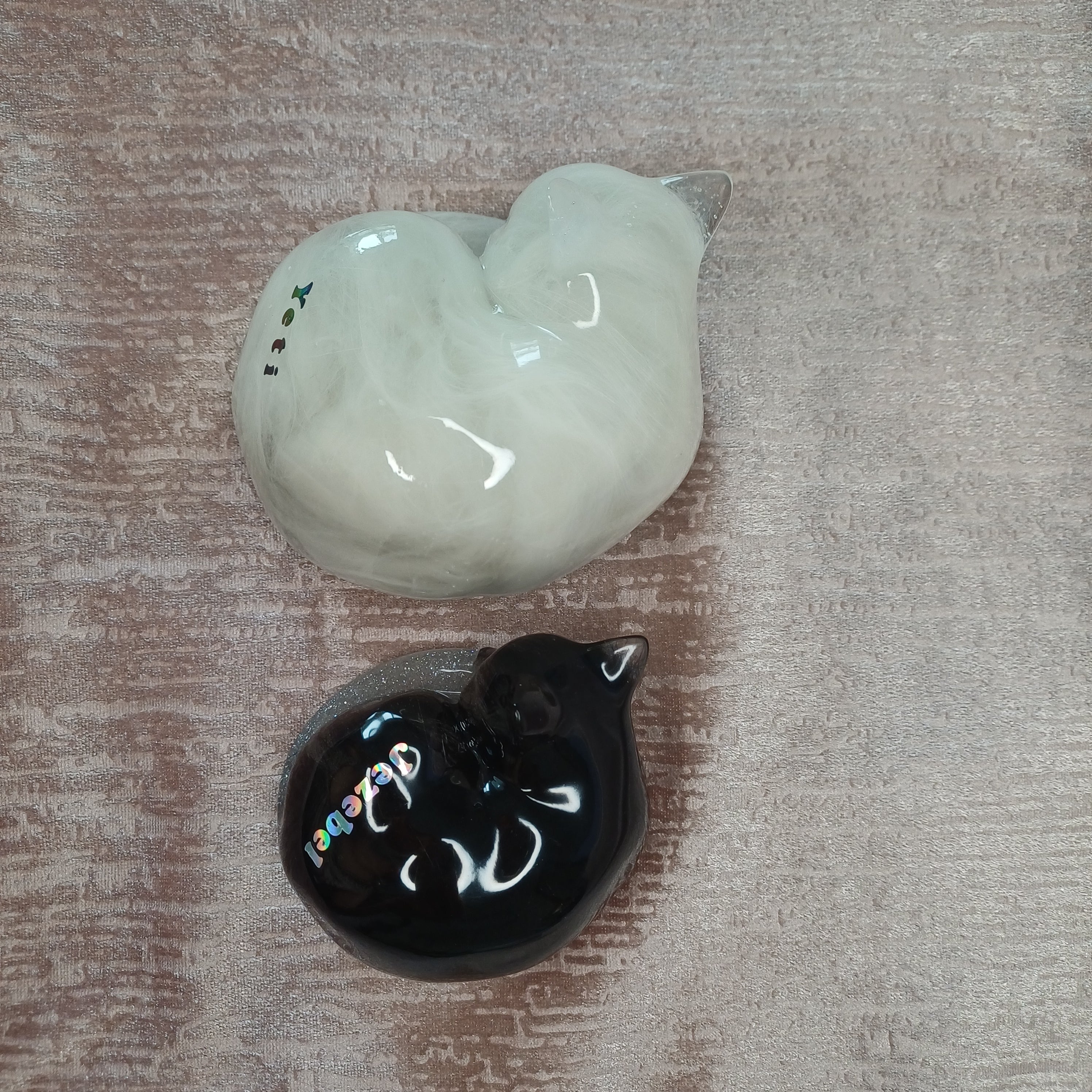 Custom Cat Hair Memorial Figurine