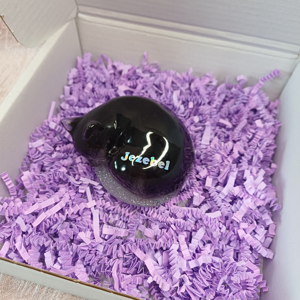 Custom Cat Hair Memorial Figurine