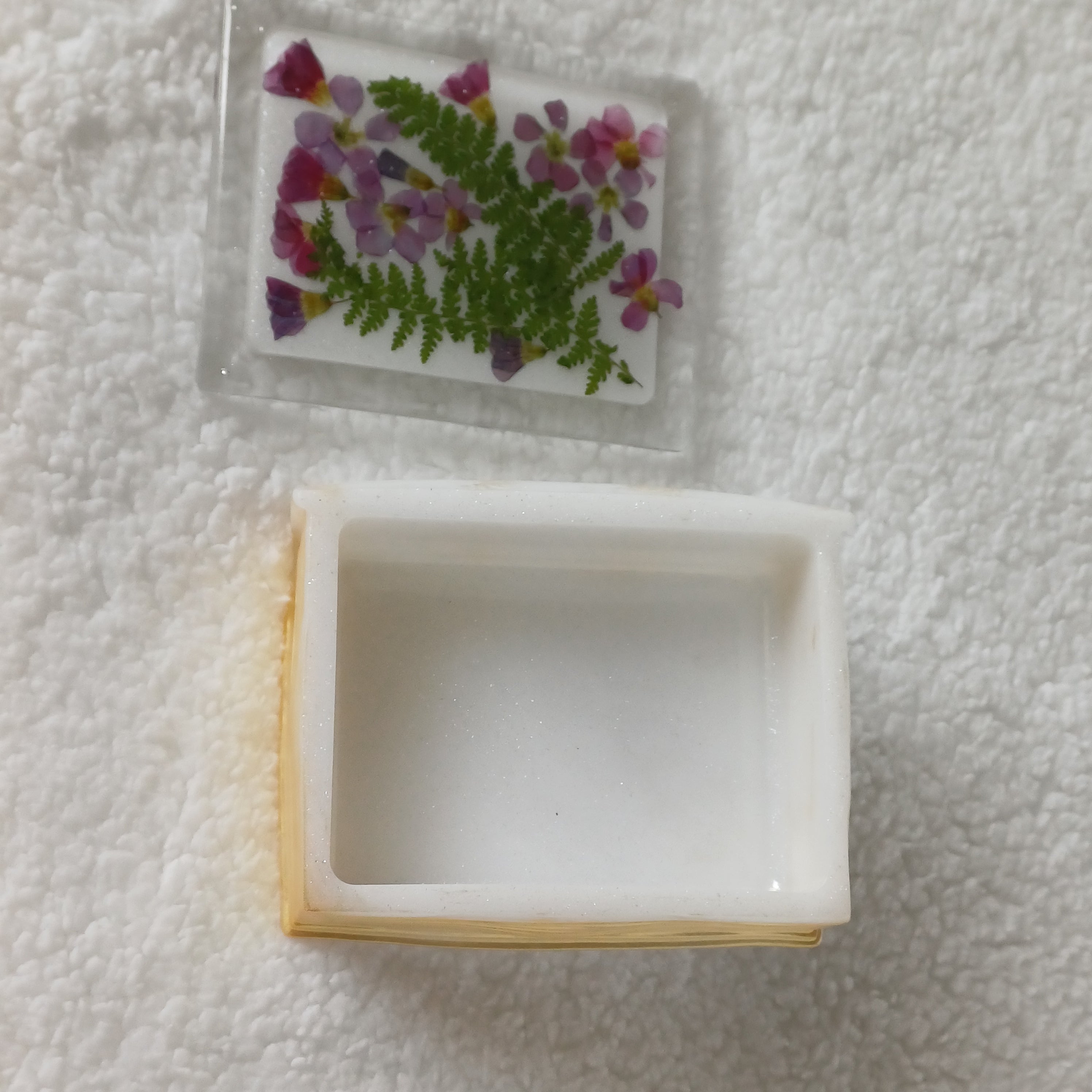 Jewelry/Gift Book, Pressed Flower & Resin