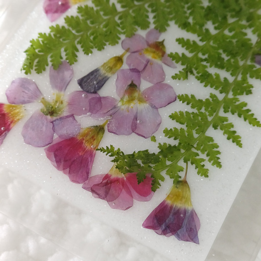 Jewelry/Gift Book, Pressed Flower & Resin