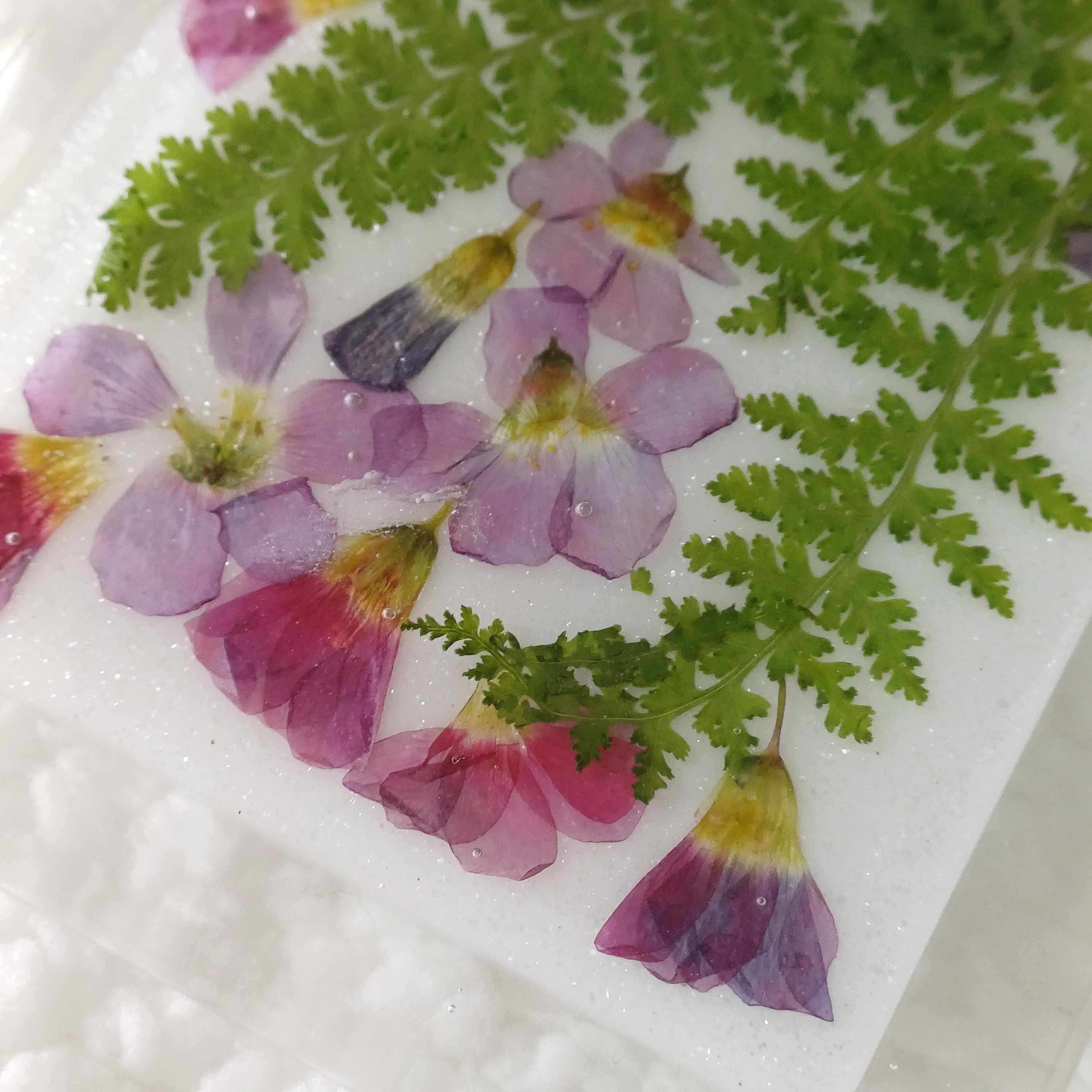 Jewelry/Gift Book, Pressed Flower & Resin