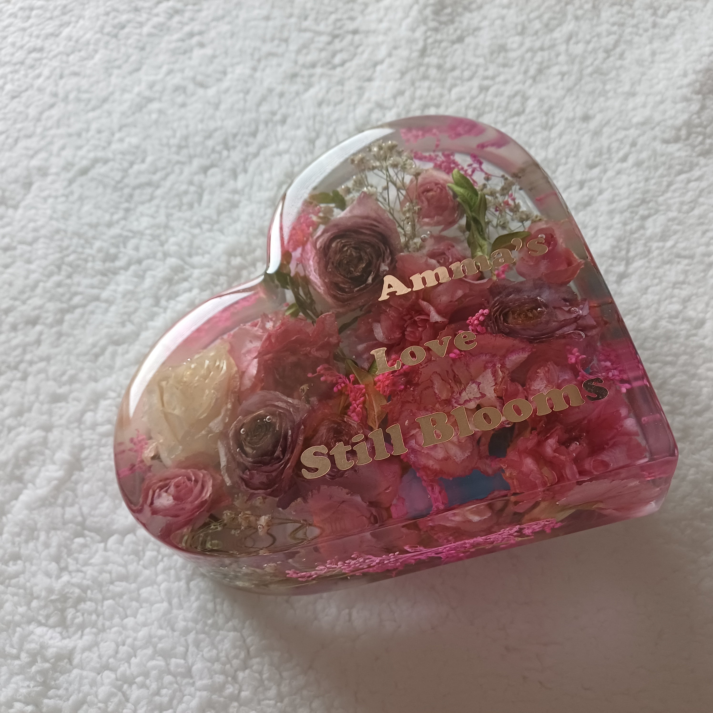 8 in Heart from Your Bouquet