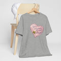 Love Is Couple Tee - four-leaf clover heart graphic on unisex t-shirt, The Neat Rack